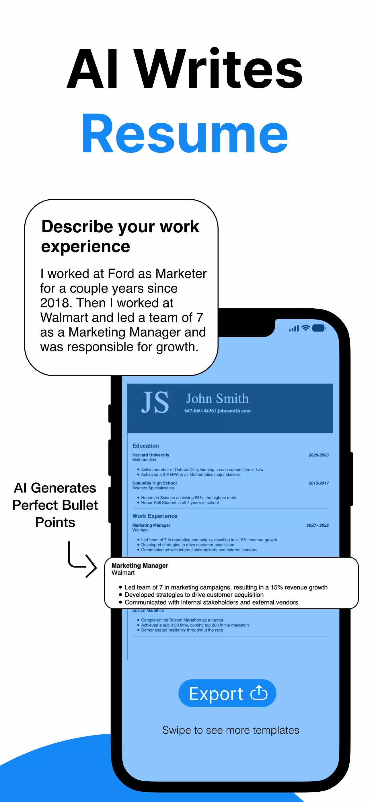 Resume Builder AI App CV Maker應用截圖