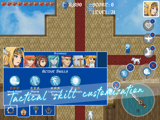 Valkyrie: Battle of Asgard iPad 应用截图