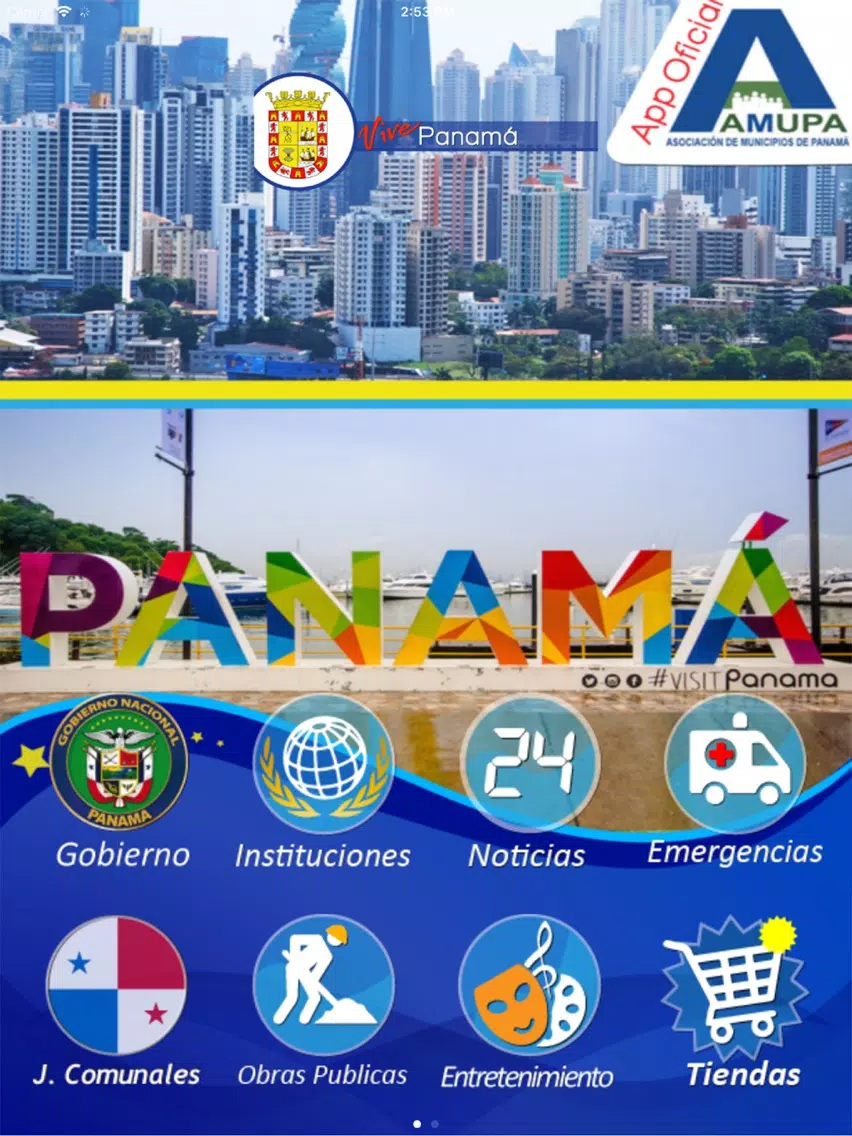 Vive Panamá Panamá iPad 应用截图