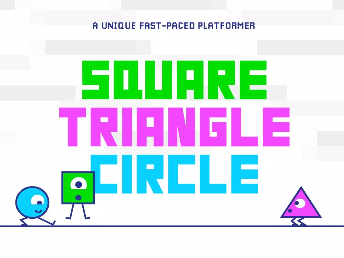 Screenshot di STC - Square Triangle Circle fast-paced platformer iPad 