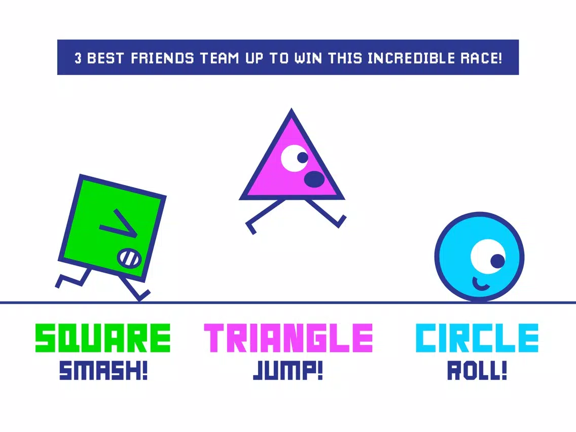 Screenshot di STC - Square Triangle Circle fast-paced platformer iPad 