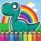 Jurassic Coloring Book World Sixth Edition