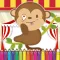 Monkeys Coloring Fun for kids the Fourth Edition