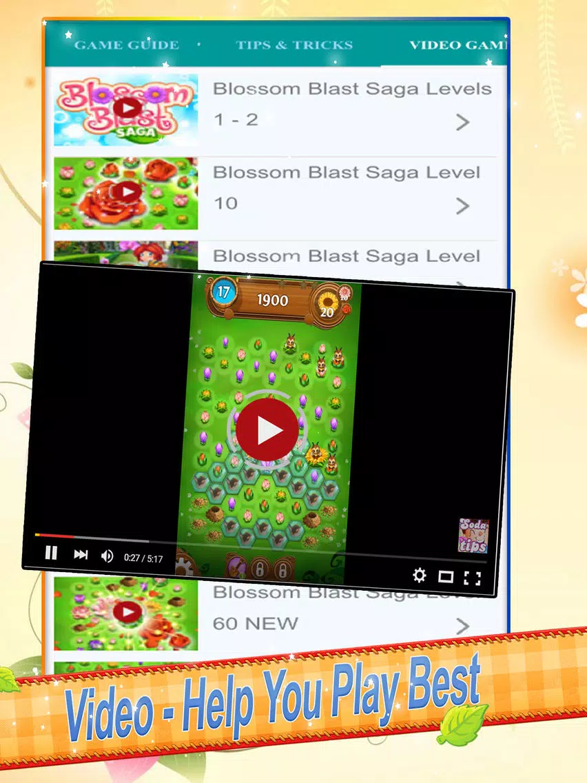 Guide for Blossom Blast Saga iPad Screenshots