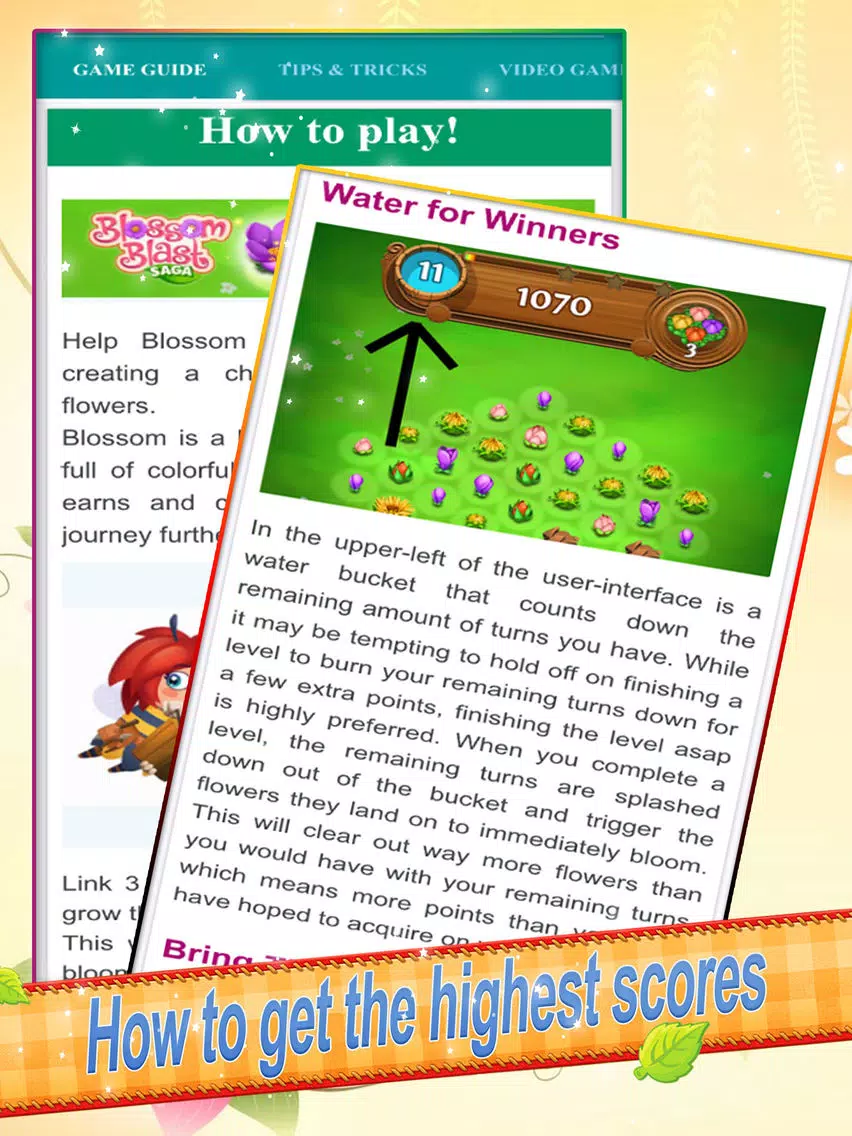 Guide for Blossom Blast Saga iPad Screenshots