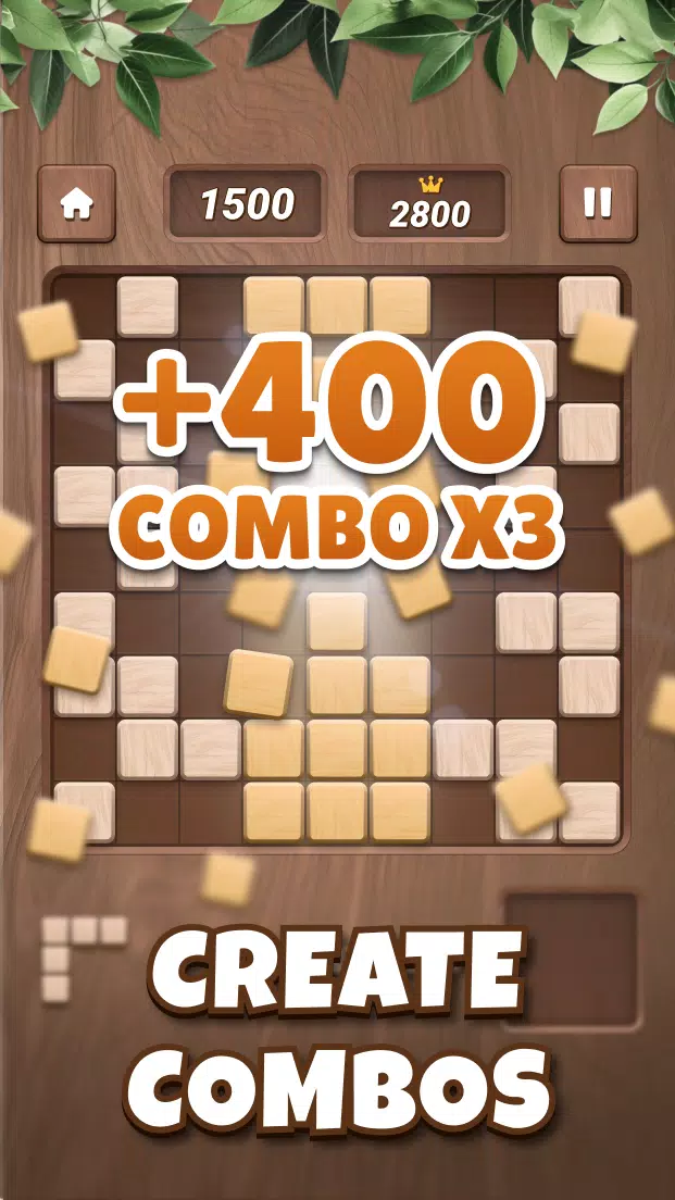 Wood Block Puzzle: Cube Block Screenshots