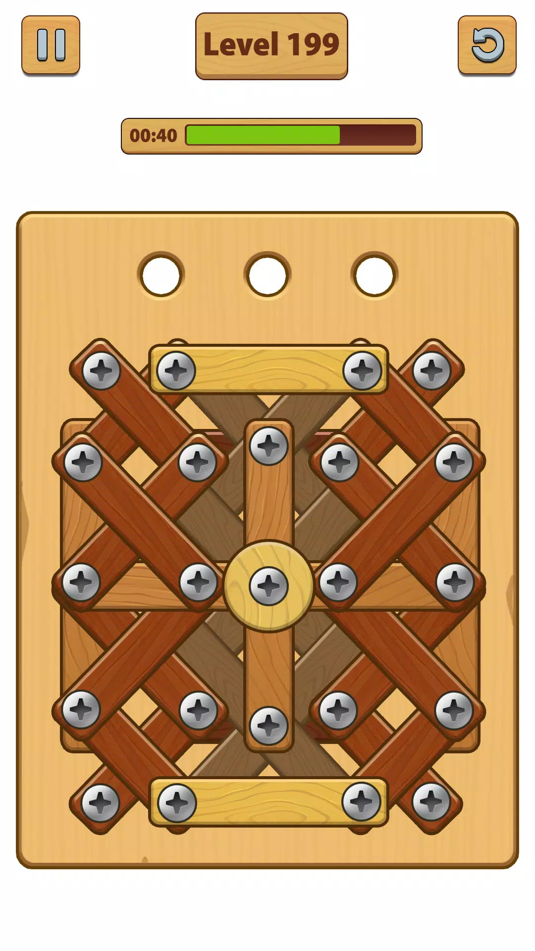 Nuts Bolts ASMR - Wood Nuts Screenshots