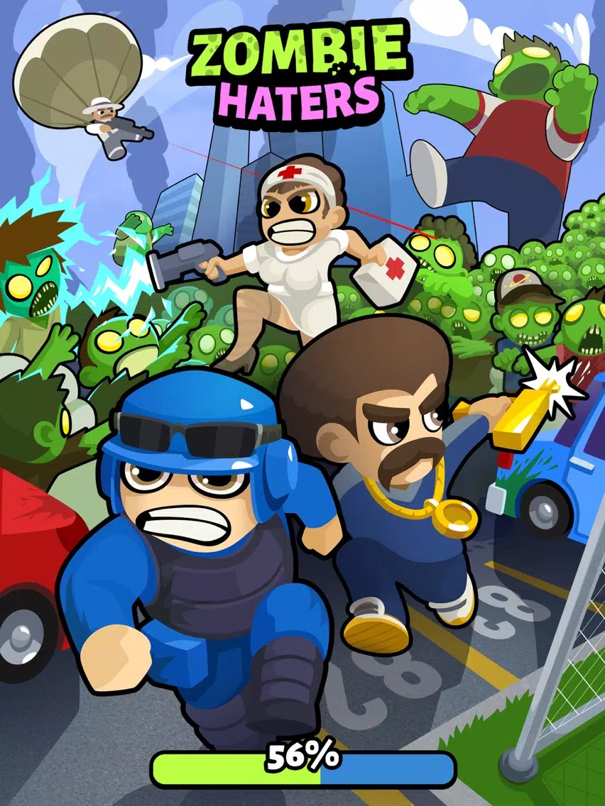 Tangkapan layar Zombie Haters iPad 