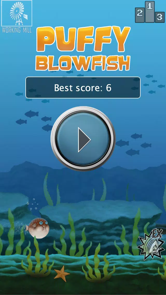Ảnh chụp màn hình của Puffy Blowfish