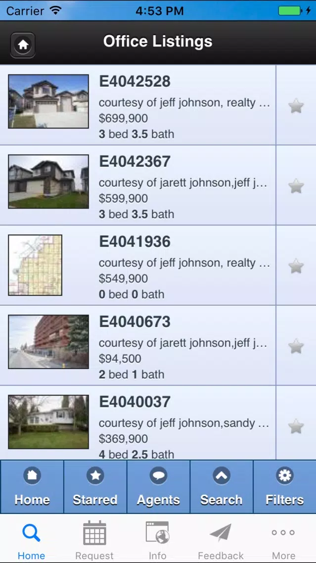 Fort Saskatchewan Real Estate Screenshots