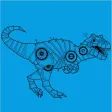 Montar el dinosaurio gigante Montar el dinosaurio gigante