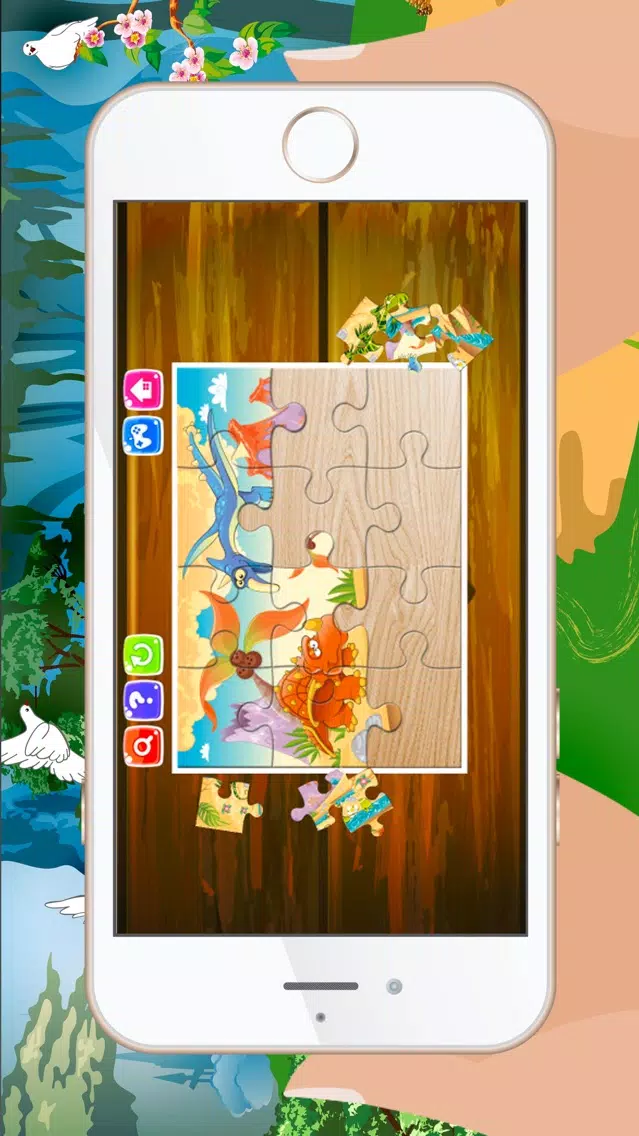 Dinosaur Jigsaw Puzzles – Learning Games Free for Kids Toddler and Preschool Screenshots