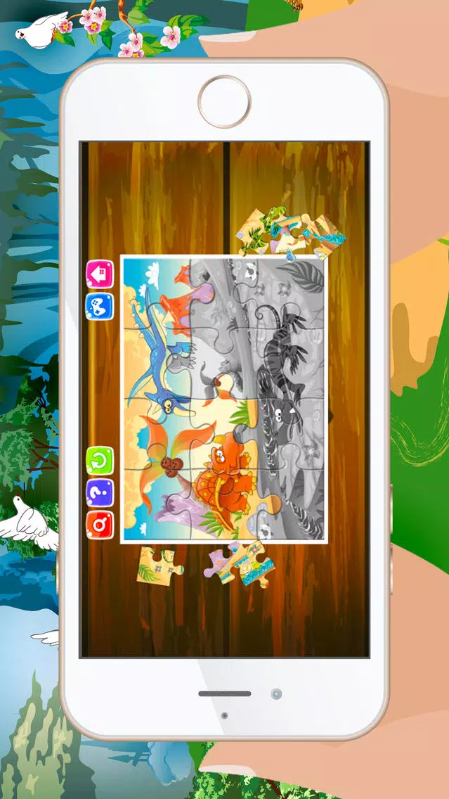 Dinosaur Jigsaw Puzzles – Learning Games Free for Kids Toddler and Preschool Screenshots