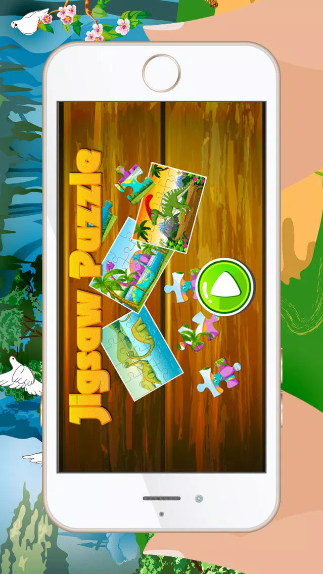 Dinosaur Jigsaw Puzzles – Learning Games Free for Kids Toddler and Preschool Screenshots
