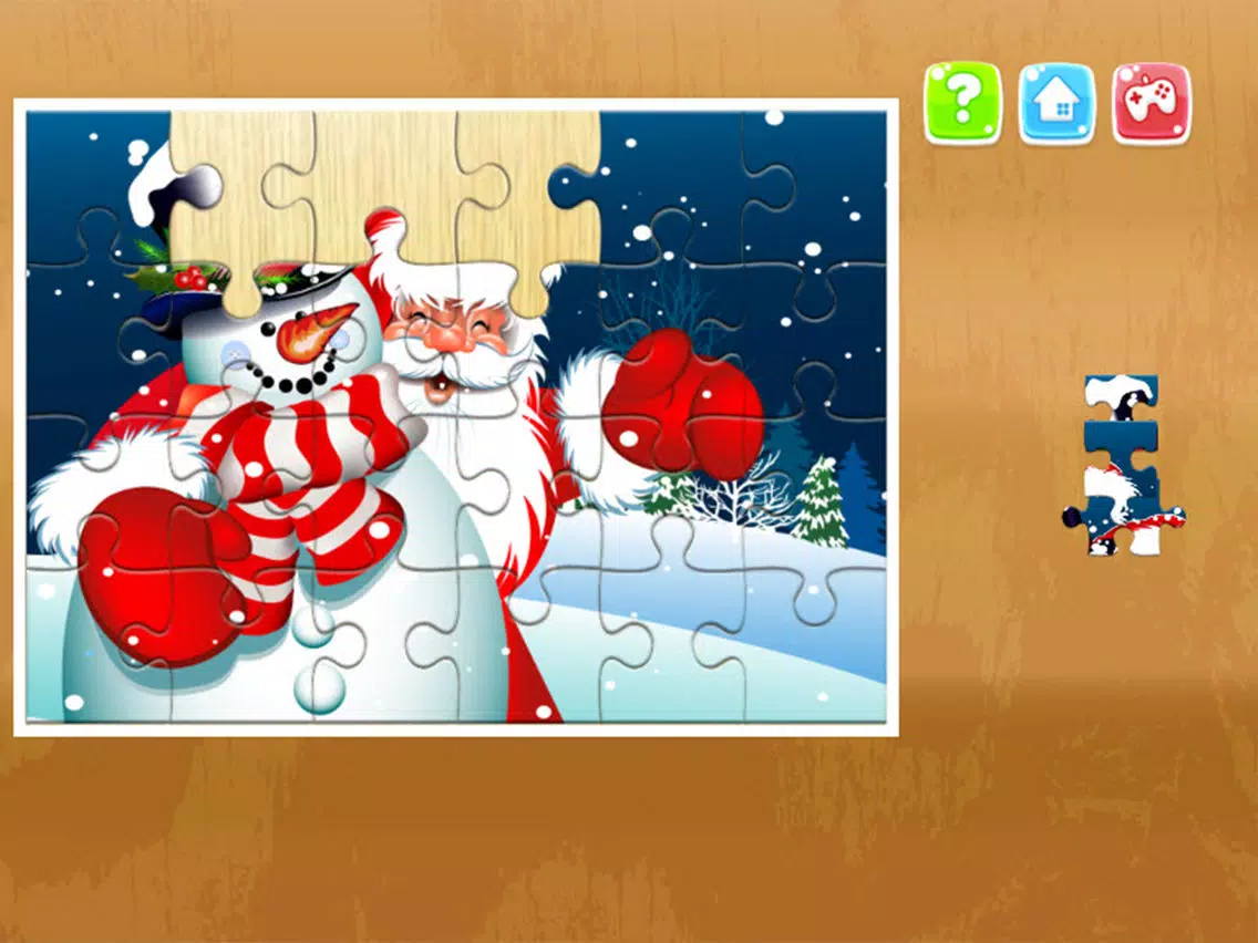 تصاویر Jigsaw Puzzles Santa Claus - Games for Toddlers and kids iPad