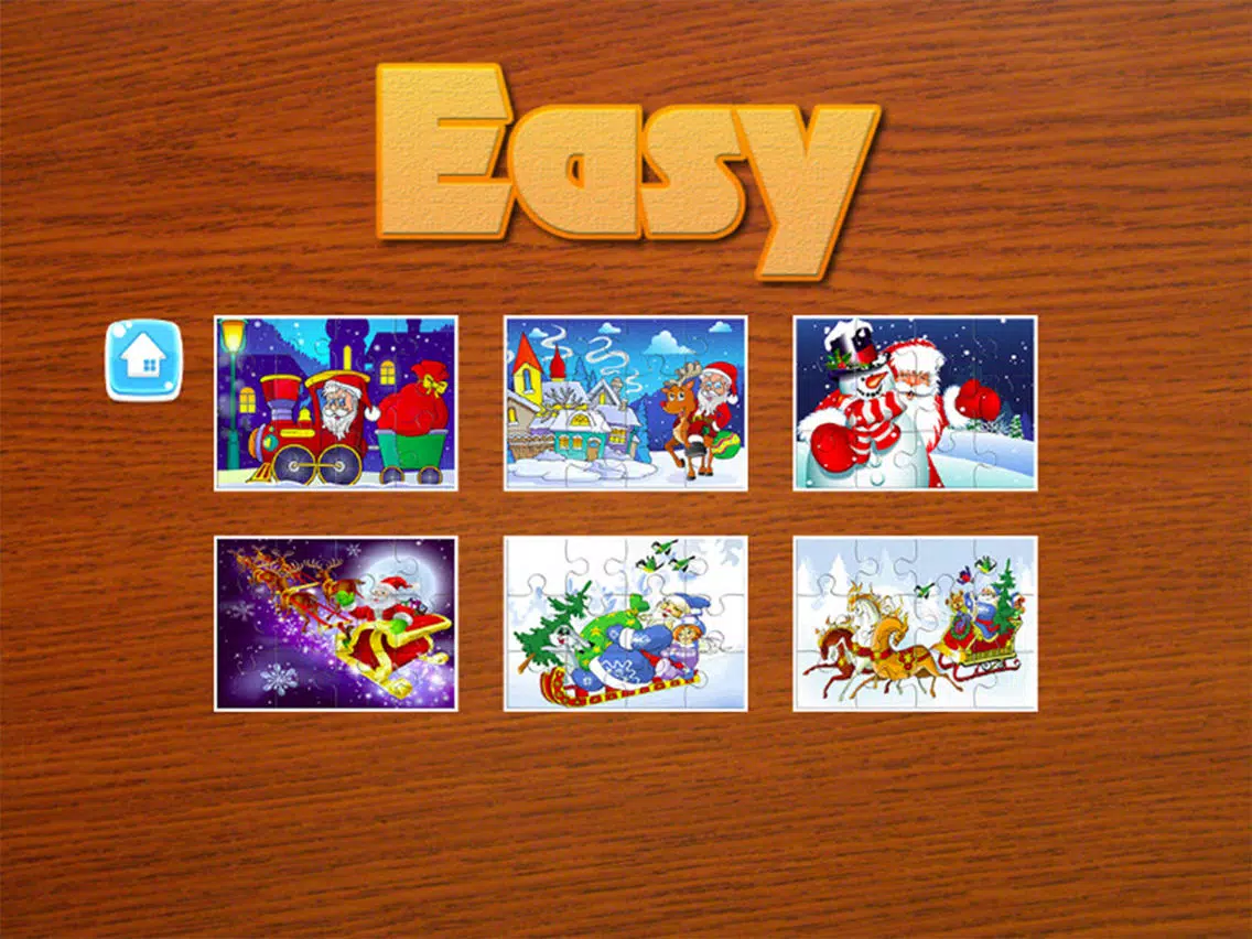 تصاویر Jigsaw Puzzles Santa Claus - Games for Toddlers and kids iPad