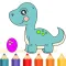 Dinosaur Dragon Coloring Book
