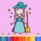 Fairy tale Coloring Pages game for kids