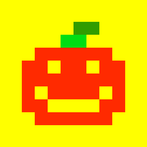 32 pixel: Halloween coloring