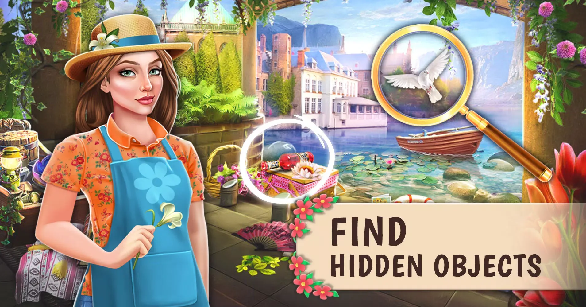 Hidden Objects: Flower Quest Screenshots