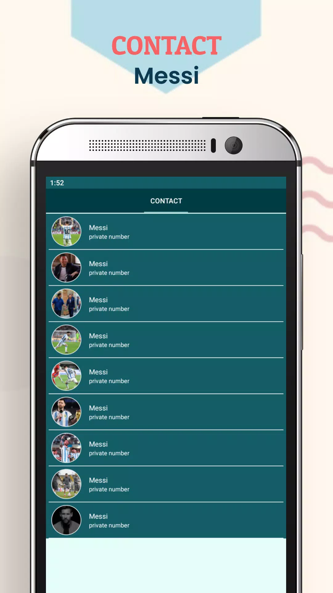 Messi Calling You應用截圖