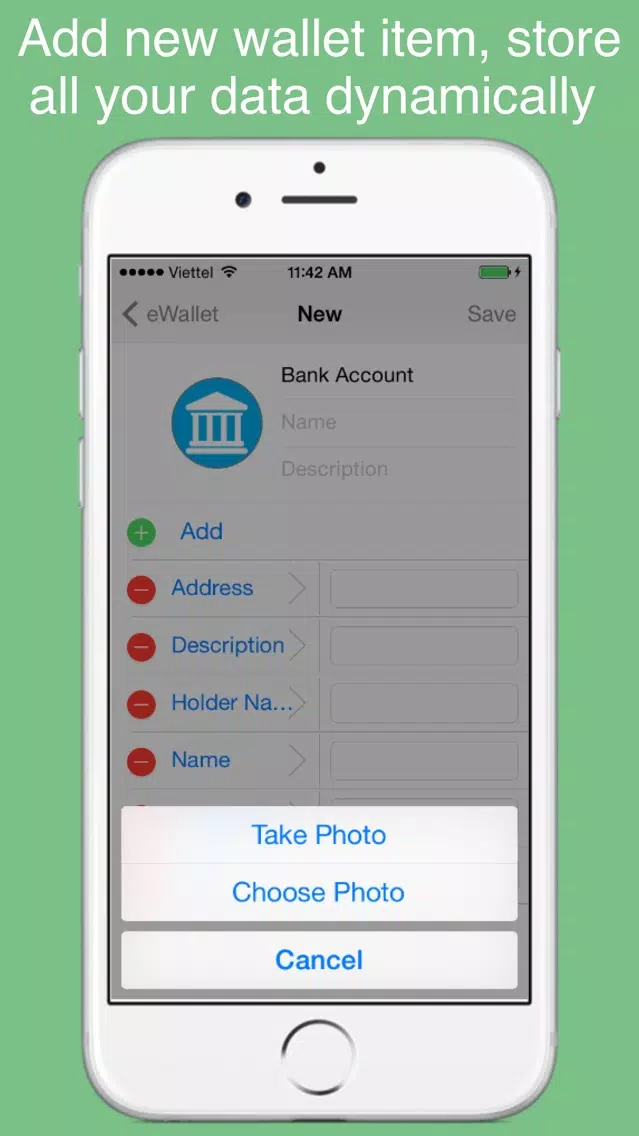 Captures d'écran de xWallet - smart wallet to protect privacy data