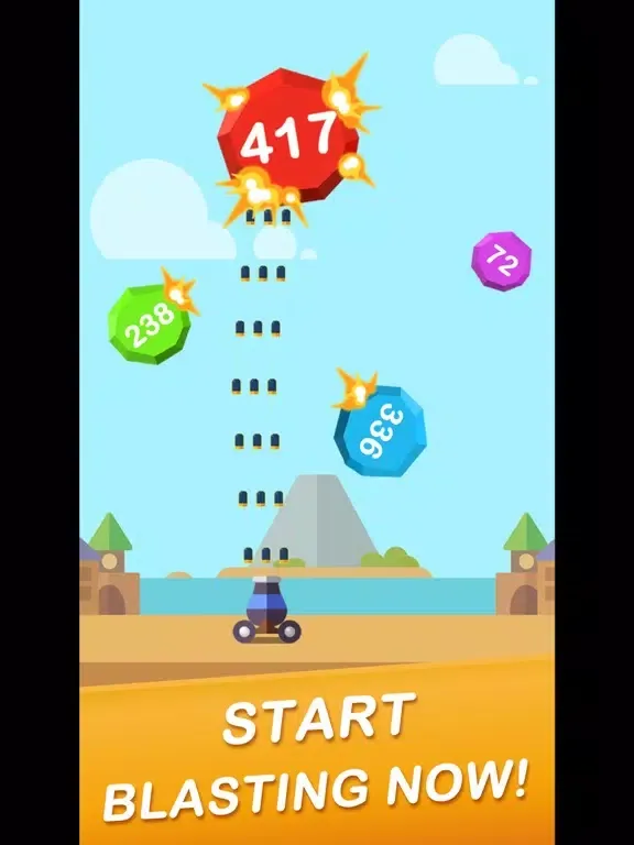Jump Ball Blast iPad Screenshots