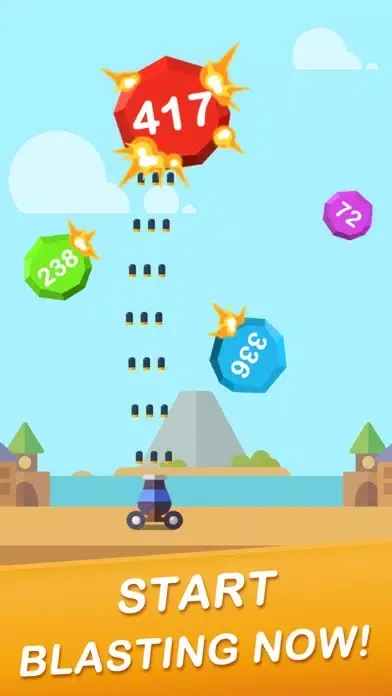 Jump Ball Blast Screenshots