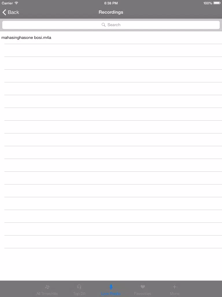 Captures d'écran de Best of Bengali Songs and Live Radio iPad