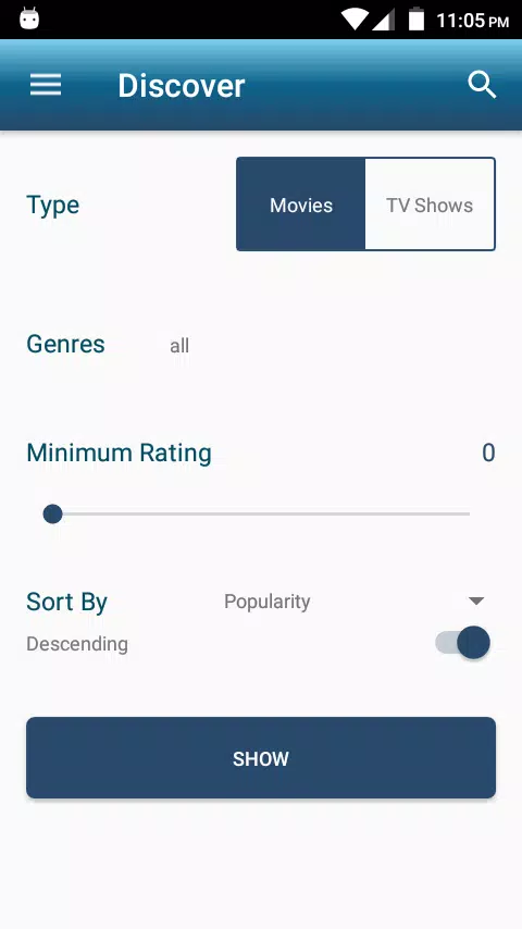 Movie Guide Screenshots