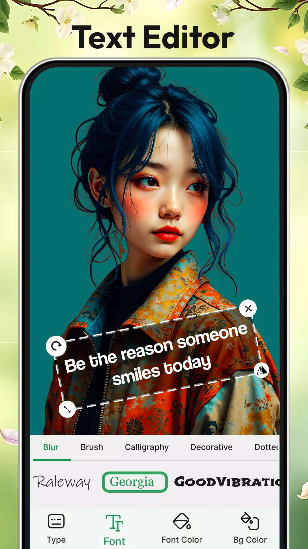 Flora Photo Frame Photo Editor Screenshots