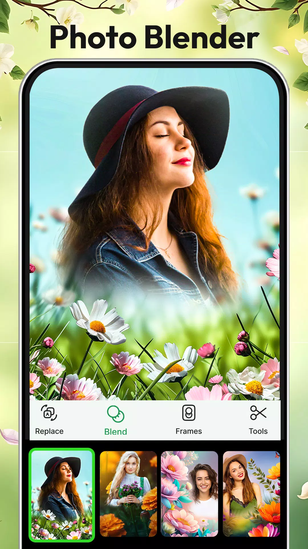 Flora Photo Frame Photo Editor Screenshots