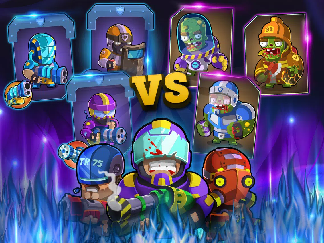 Zombies Dead Frontier Vs Special Squad heroes Pro iPad 應用截圖