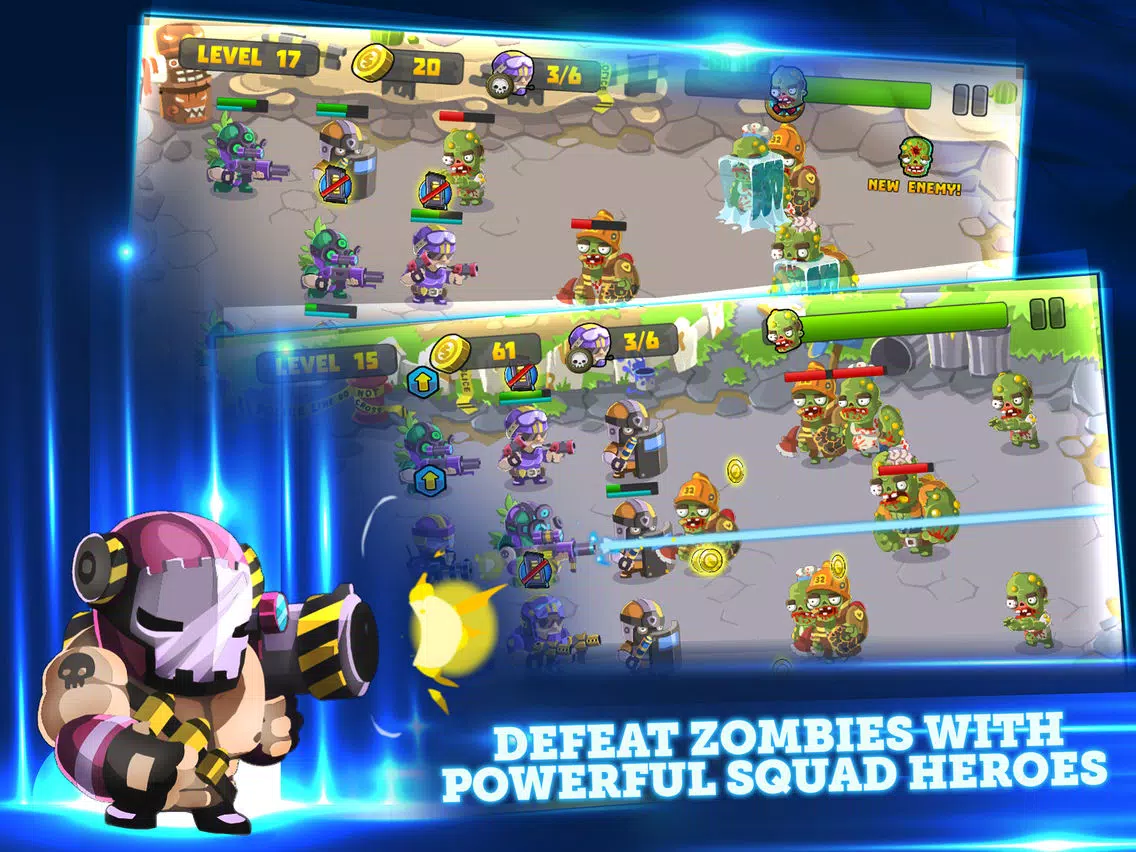 Zombies Dead Frontier Vs Special Squad heroes Pro iPad 應用截圖