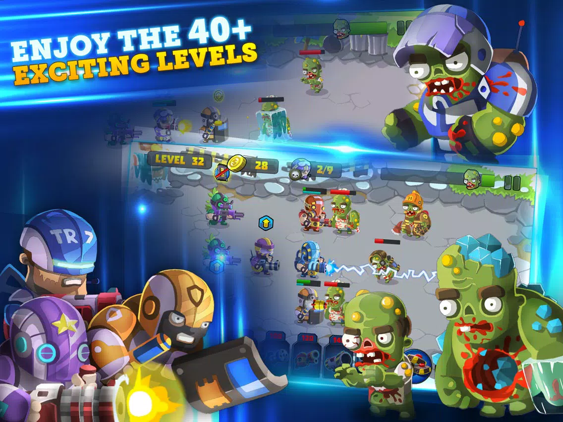 Zombies Dead Frontier Vs Special Squad heroes Pro iPad 應用截圖