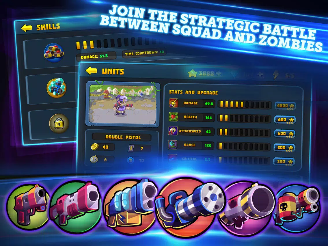 Zombies Dead Frontier Vs Special Squad heroes Pro iPad 應用截圖