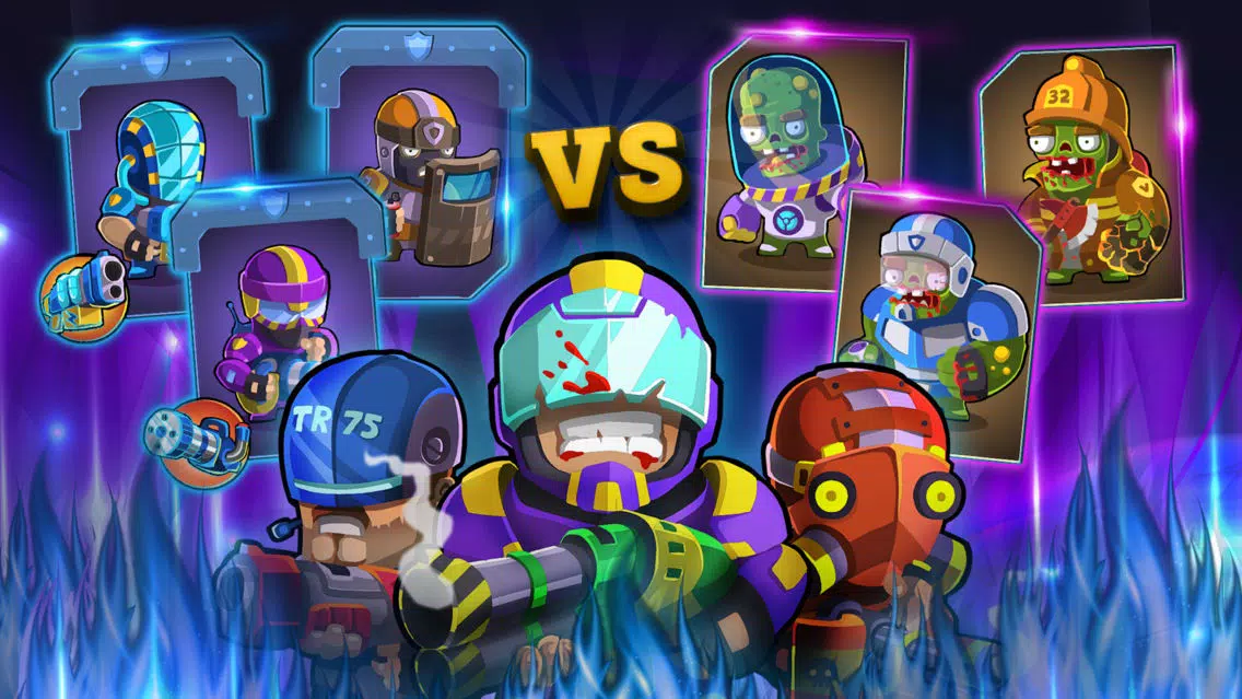 Zombies Dead Frontier Vs Special Squad heroes Pro應用截圖