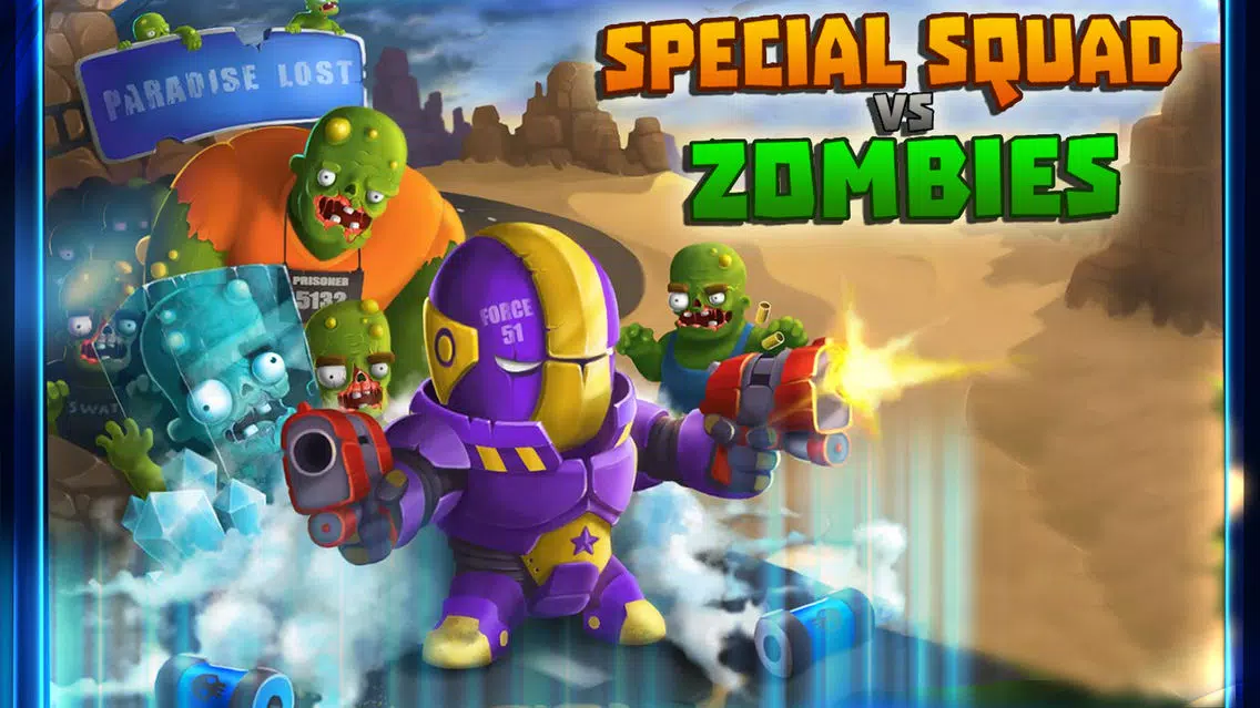 Zombies Dead Frontier Vs Special Squad heroes Pro應用截圖