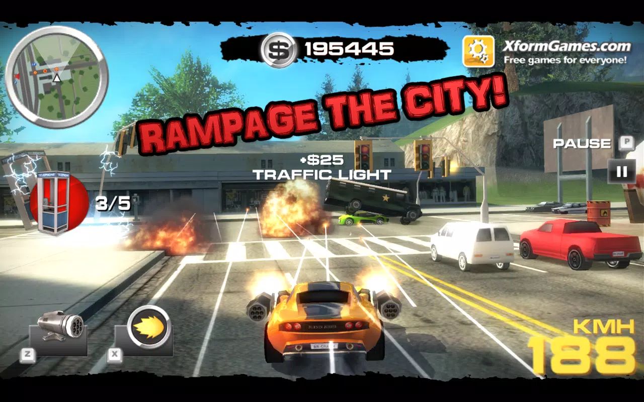 Burnin' Rubber Crash n' Burn Screenshots