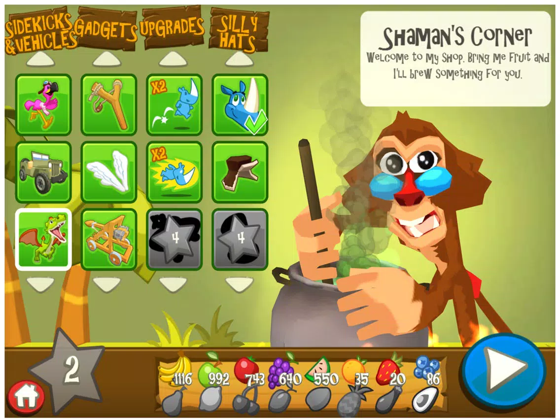 Rhino Rush Stampede iPad 应用截图