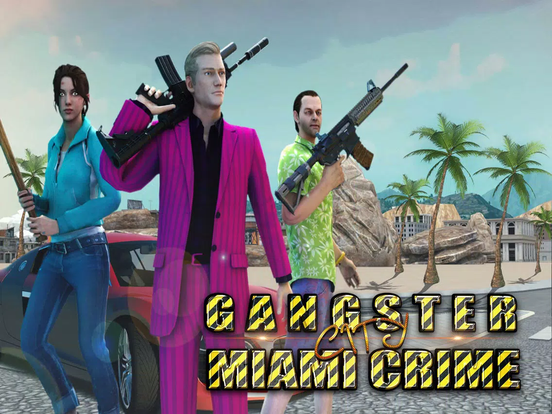 Gangster City Miami Crime Auto iPad  Ekran Görüntüleri