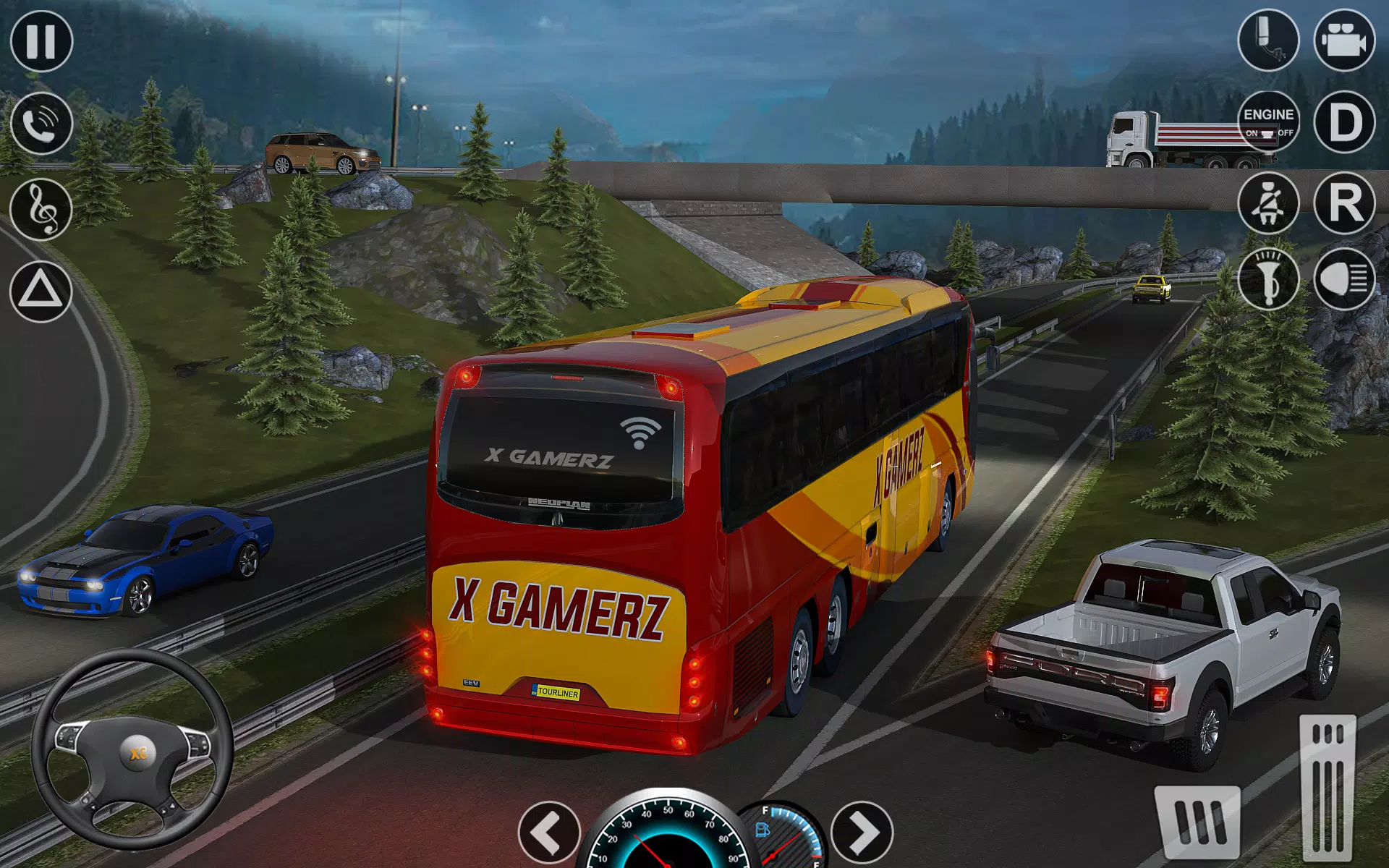 Ảnh chụp màn hình của Modern Bus Transport Game 3D