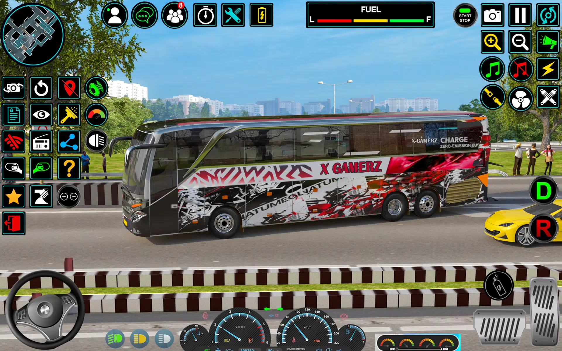 Ảnh chụp màn hình của Modern Bus Transport Game 3D
