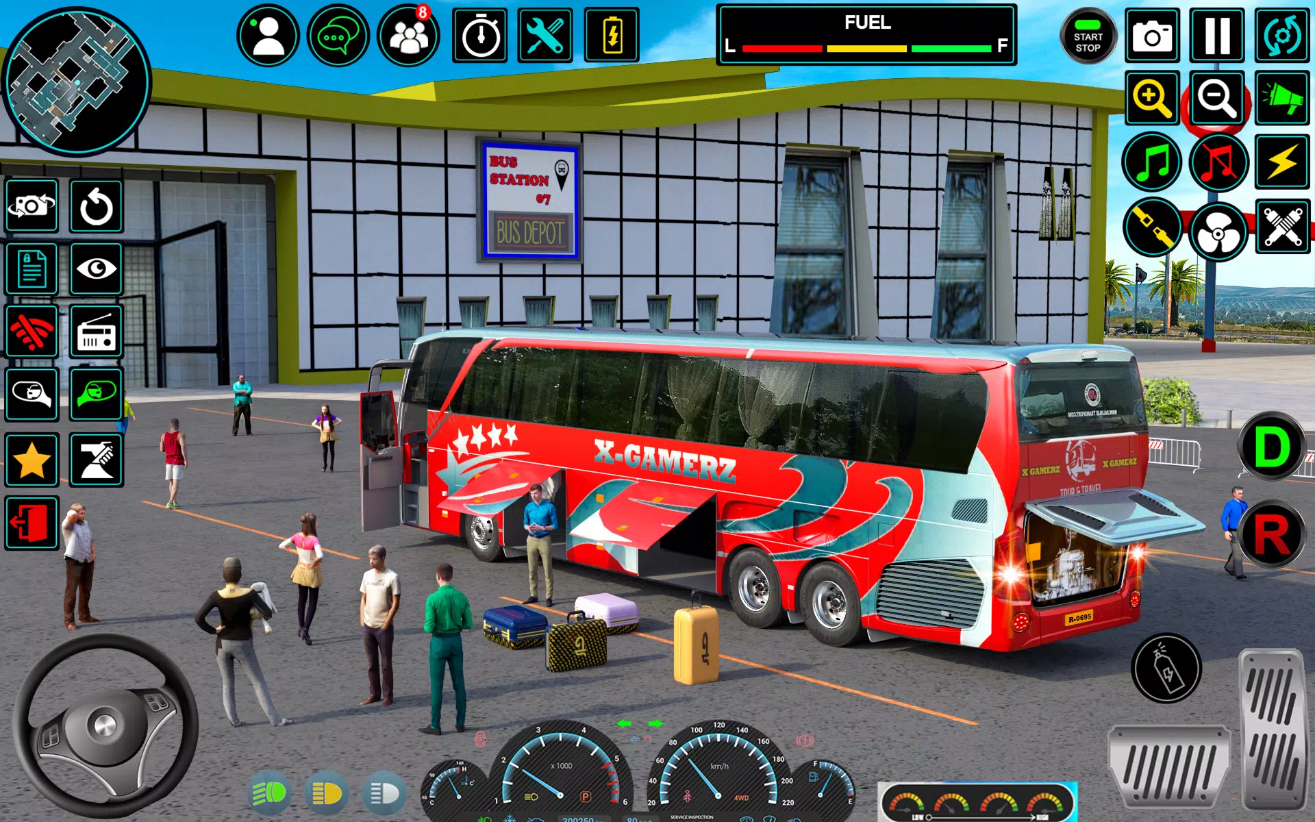 Ảnh chụp màn hình của Modern Bus Transport Game 3D