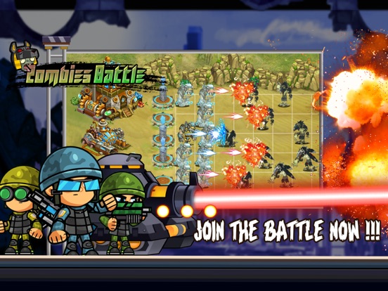 Скриншоты Zombies Defense Battle iPad 