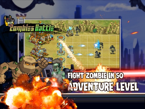 Скриншоты Zombies Defense Battle iPad 