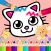 Anime Coloring Book Painting