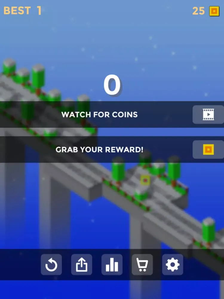 Crossy Rider iPad  سکرین شاٹس