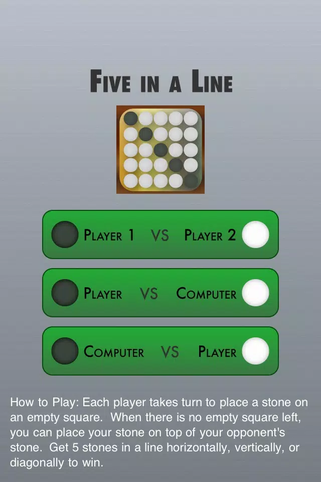 Five in a Line Free Screenshots