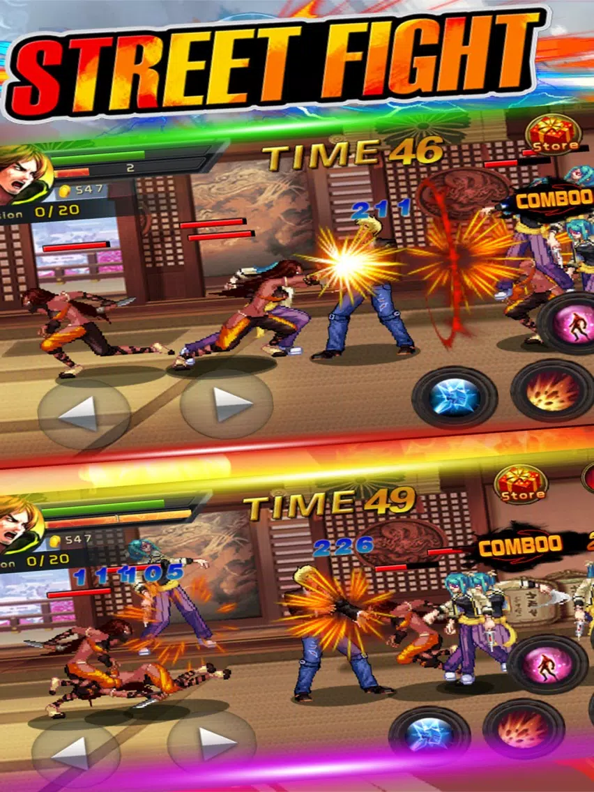 Street Fight-boxing fight game iPad 应用截图